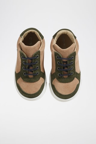 Zapatillas de nobuk - Beige