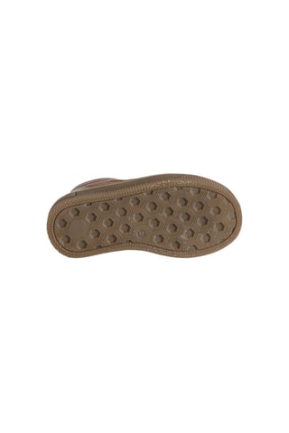 Zapatillas altas de piel - Camel