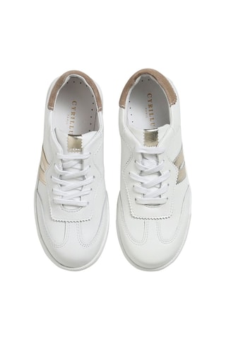 Zapatillas de piel - Blanco