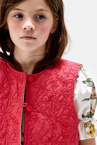 Chaleco reversible - Rosa
