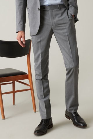 Pantalón de lana - Gris oscuro