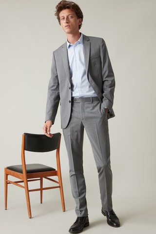 Pantalón de lana - Gris oscuro