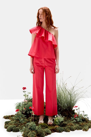 Pantalón ancho - Rosa