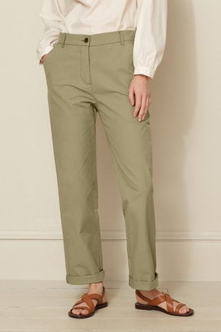 Pantalón chino - Verde claro