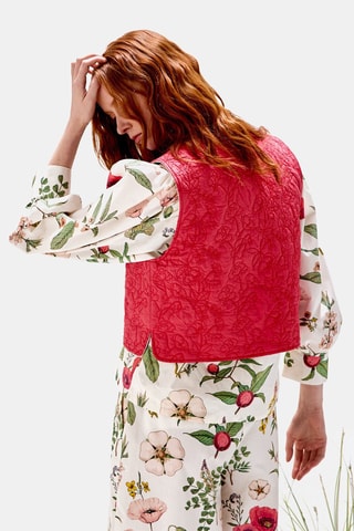 Chaleco reversible - Rosa