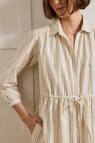 Vestido recto - Beige
