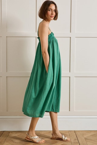 Vestido midi - Verde