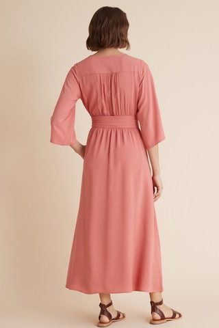Vestido midi - Rosa