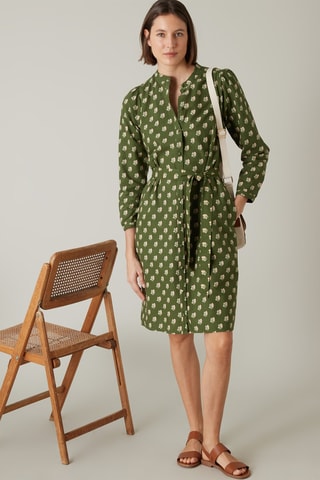 Vestido recto - Verde