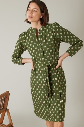 Vestido recto - Verde