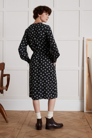 Vestido camisero - Negro