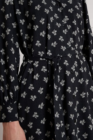 Vestido camisero - Negro