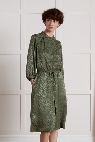 Vestido camisero - Caqui