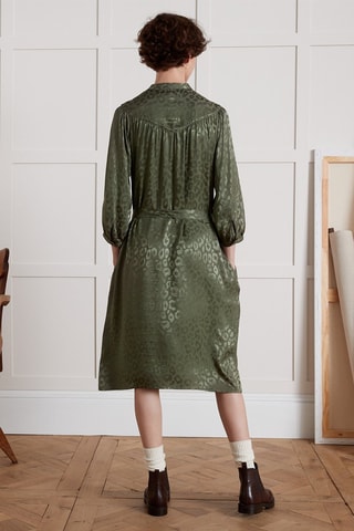 Vestido camisero - Caqui