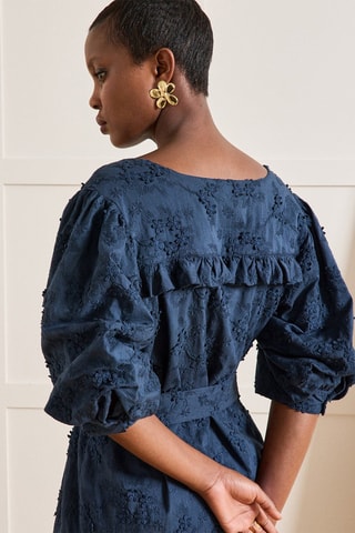 Vestido recto - Azul oscuro