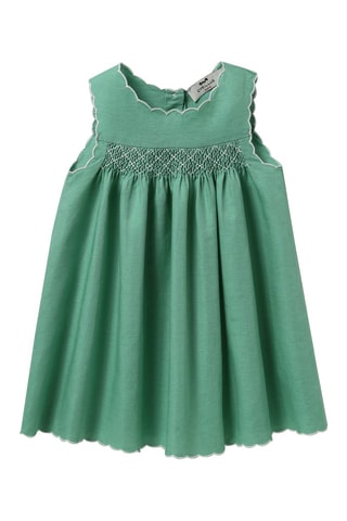 Vestido de lino - Verde