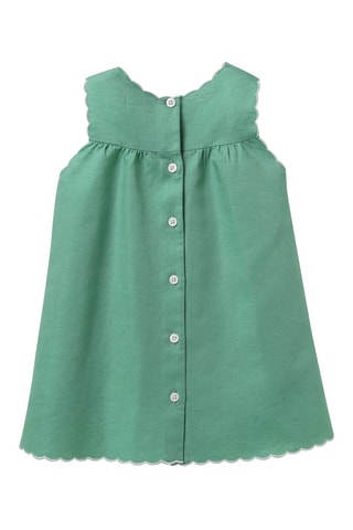 Vestido de lino - Verde