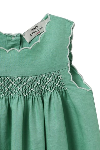 Vestido de lino - Verde