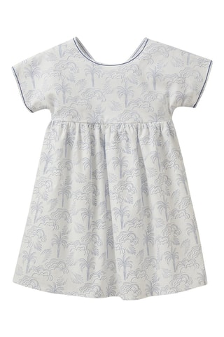 Vestido de lino - Blanco