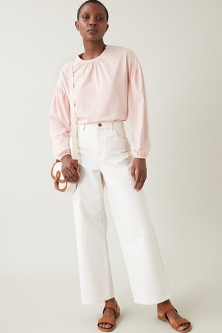Camiseta de algodón orgánico - Rosa