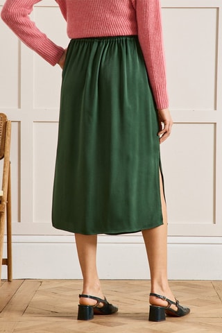 Falda midi - Verde