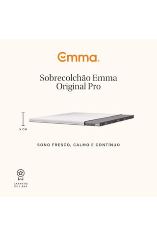 Sobrecolchão Original Pro - Espessura 9 cm - Emma