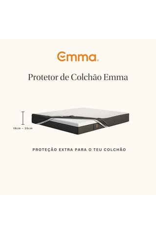 Capa de colchão Waterproof - Branco - Emma