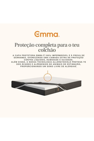 Capa de colchão Waterproof - Branco - Emma