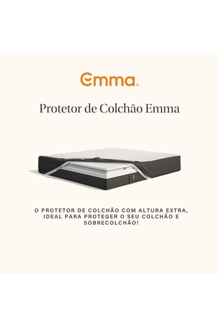 Capa de colchão Waterproof - Branco - Emma