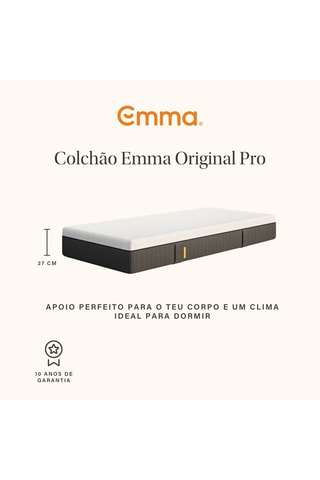 Colchão de molas Original Pro - Espessura 27 cm - Equilibrado - Emma