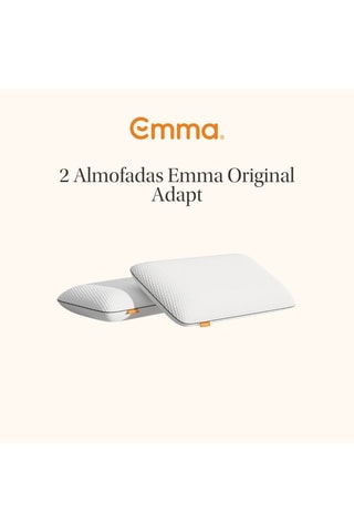 2 almofadas Emma Original Adapt - 2 kg - Branco