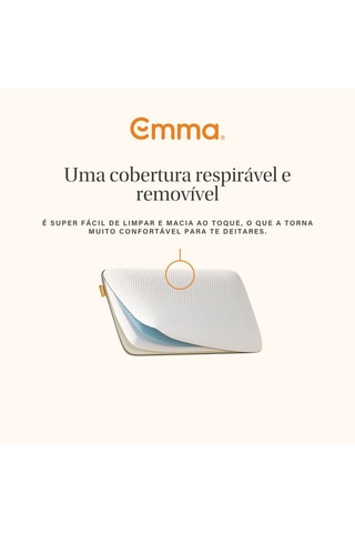 2 almofadas Emma Original Adapt - 2 kg - Branco