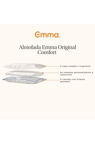 Almofada Original Comfort - 920 g -  Emma