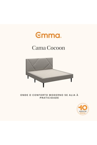 Cama Emma Cocoon Lite - Área de deitar 190 x 140 cm