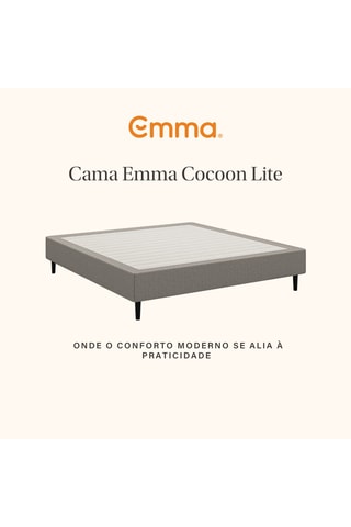 Cama Emma Cocoon Lite - Área de deitar 190 x 140 cm