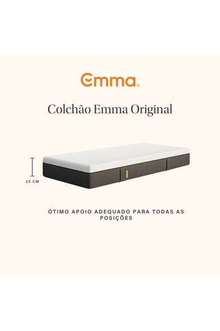 Conjunto de cama Emma Cocoon Lite e colchão Emma Original