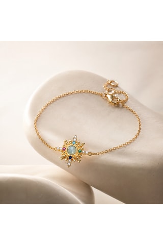 Bracciale - Argento placcato oro giallo