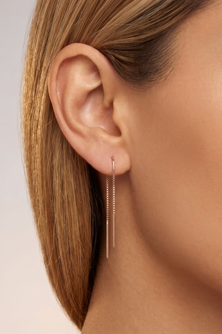 Orecchini - Argento placcato oro rosa