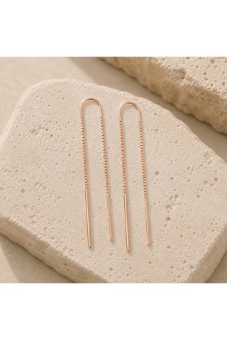 Orecchini - Argento placcato oro rosa