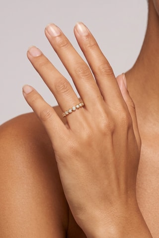 Anello - Argento placcato oro giallo