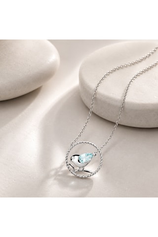 Collana - Argento e zaffiro