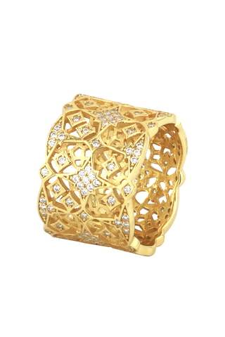 Anello - Argento laminato oro giallo