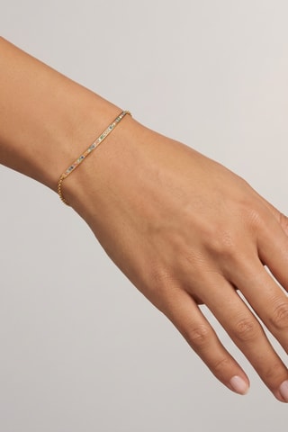 Bracciale - Argento placcato oro giallo