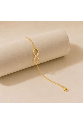 Bracciale - Argento placcato oro giallo