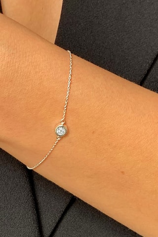 Bracciale - Argento e diamanti