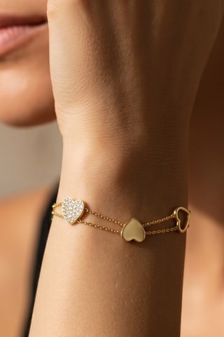 Bracciale - Argento placcato oro giallo
