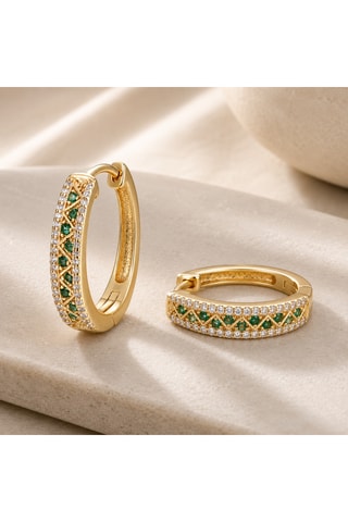 Orecchini - Argento placcato oro giallo