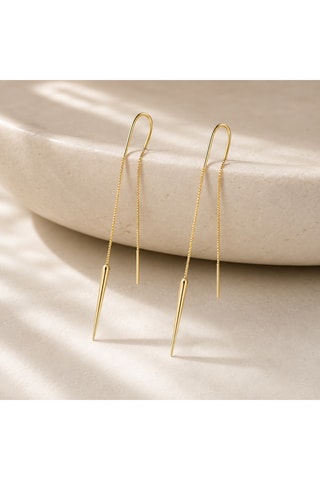 Orecchini - Argento placcato oro giallo