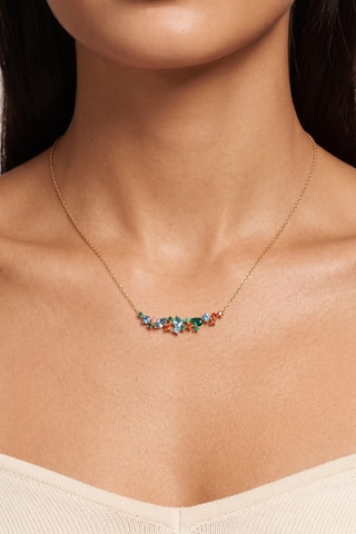 Collana - Argento placcato oro giallo
