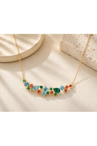 Collana - Argento placcato oro giallo